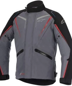 Alpinestars Yokohama Drystar Dark Grey/Red/Black Textile Jacket