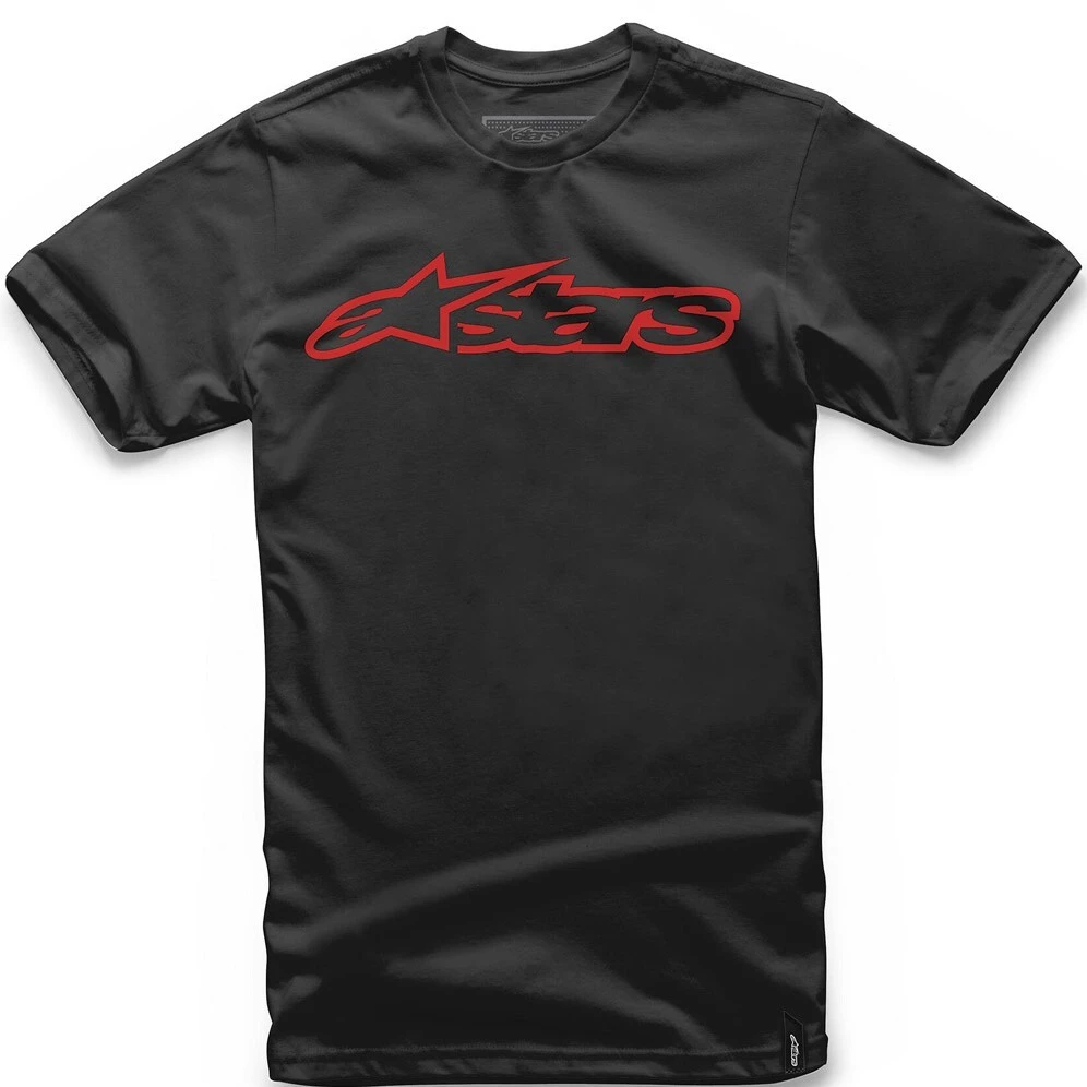 Alpinestars Blaze Classic Black/Red Tee 1 Alpinestars Blaze Classic Black/Red Tee