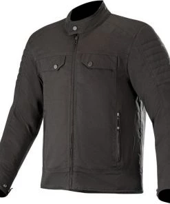 Alpinestars Ray Canvas V2 Black Textile Jacket