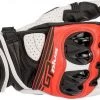 Alpinestars GP Plus R2 Black/White/Fluro Red Gloves
