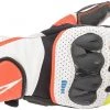Alpinestars SP-2 V3 Leather White/Black/Yellow/Red Gloves