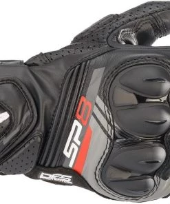 Alpinestars SP-8 V3 Leather Black Gloves