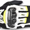 Alpinestars SMX-2 Air Carbon V2 Black/White/Fluro Yellow Gloves