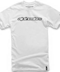 Alpinestars Wordmark White/Black Tee