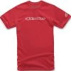 Alpinestars Wordmark Red/White Tee