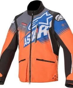 Alpinestars 2021 Venture R Orange/Grey/Bright Blue Textile Jacket