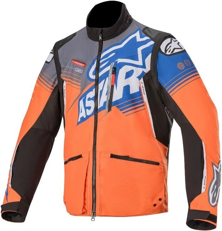Alpinestars 2021 Venture R Orange/Grey/Bright Blue Textile Jacket 1 Alpinestars 2021 Venture R Orange/Grey/Bright Blue Textile Jacket