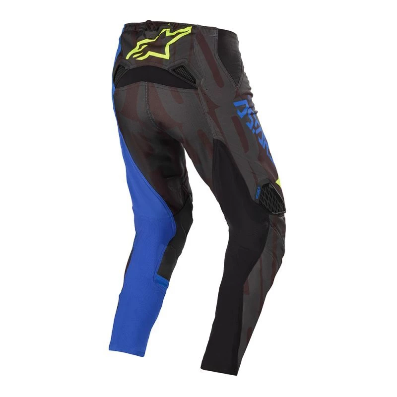 Alpinestars Techstar Factory Black/Dark Blue/Fluro Yellow Pants 2 Alpinestars Techstar Factory Black/Dark Blue/Fluro Yellow Pants - Image 2