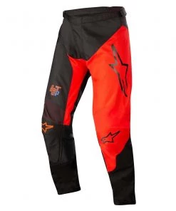 Alpinestars 2022 Racer Supermatic Black/Bright Red Pants