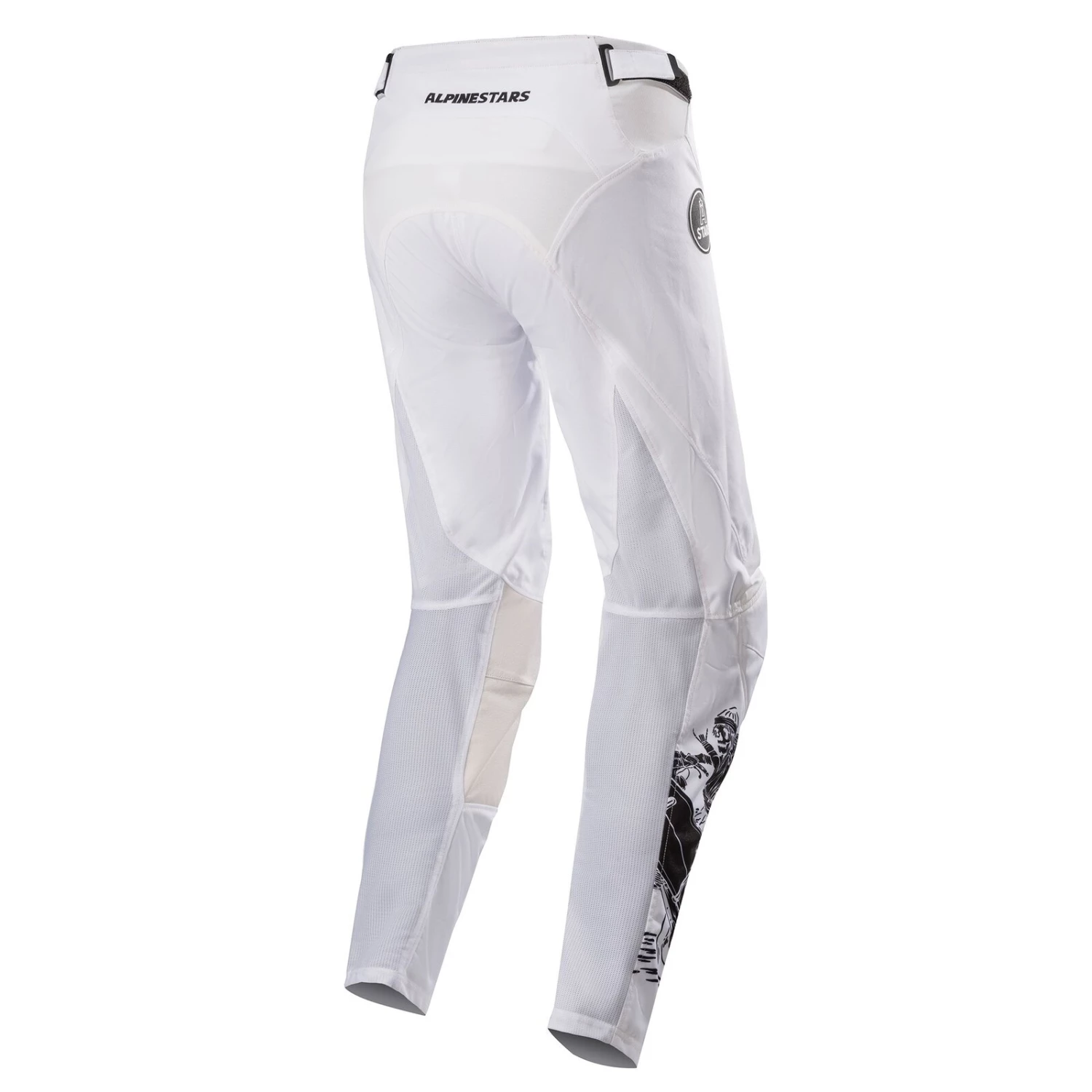 Alpinestars Limited Edition Racer Dialed White/Black Pants 2 Alpinestars Limited Edition Racer Dialed White/Black Pants - Image 2