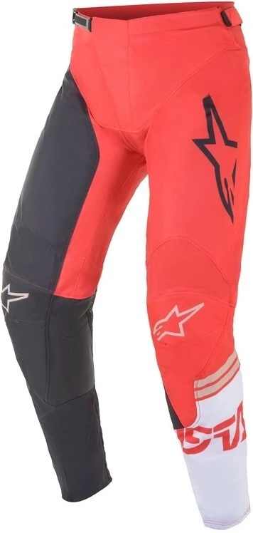 Alpinestars 2021 Racer Compass Anthracite/Fluro Red/White Pants 1 Alpinestars 2021 Racer Compass Anthracite/Fluro Red/White Pants