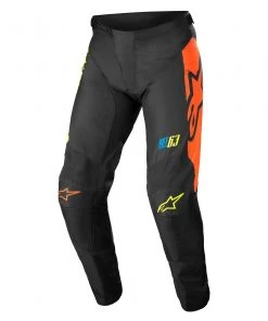 Alpinestars 2022 Racer Compass Black/Fluro Yellow/Coral Pants