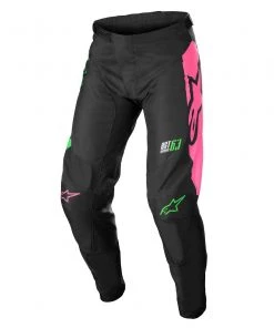 Alpinestars 2022 Racer Compass Black/Neon Green/Fluro Pink Pants