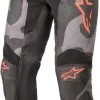 Alpinestars 2021 Racer Tactical Grey Camo/Fluro Red Youth Pants