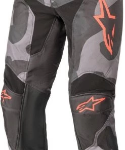 Alpinestars 2021 Racer Tactical Grey Camo/Fluro Red Youth Pants