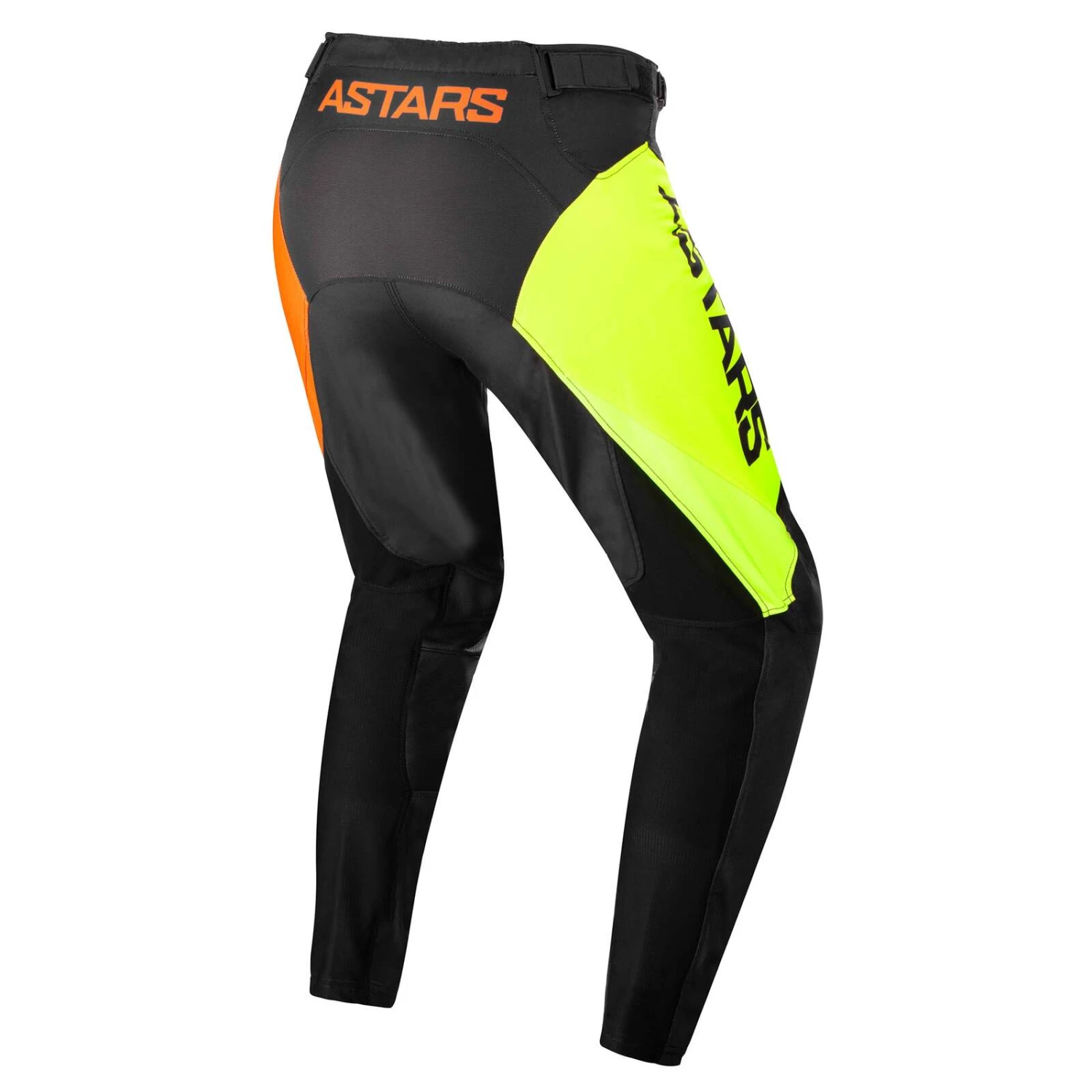 Alpinestars 2022 Racer Compass Black/Fluro Yellow/Coral Youth Pants 2 Alpinestars 2022 Racer Compass Black/Fluro Yellow/Coral Youth Pants - Image 2