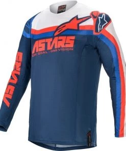 Alpinestars 2021 Techstar Venom Blue/Red/White Jersey