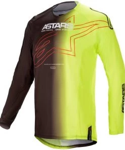 Alpinestars 2021 Techstar Phantom Black/Yellow Jersey