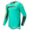 Alpinestars 2022 Supertech Blaze Pastel Green/Black/Fluro Yellow Jersey