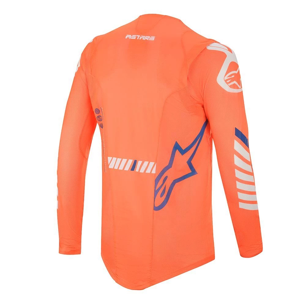 Alpinestars 2020 Supertech Fluro Orange/White Jersey 2 Alpinestars 2020 Supertech Fluro Orange/White Jersey - Image 2