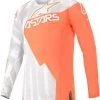 Alpinestars 2020 Techstar Factory Metal White/Fluro Orange/Gold Jersey