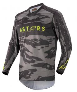 Alpinestars 2022 Racer Tactical Black/Grey Camo/Fluro Yellow Jersey