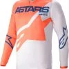 Alpinestars 2021 Racer Braap Orange/Grey/Blue Jersey