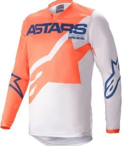 Alpinestars 2021 Racer Braap Orange/Grey/Blue Jersey