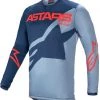 Alpinestars 2021 Racer Braap Blue/Light Blue/White Jersey
