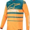 Alpinestars 2020 Racer Supermatic Orange/Petrol Jersey
