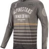 Alpinestars 2020 Racer Tech Flagship Black/Dark Grey/Orange Jersey