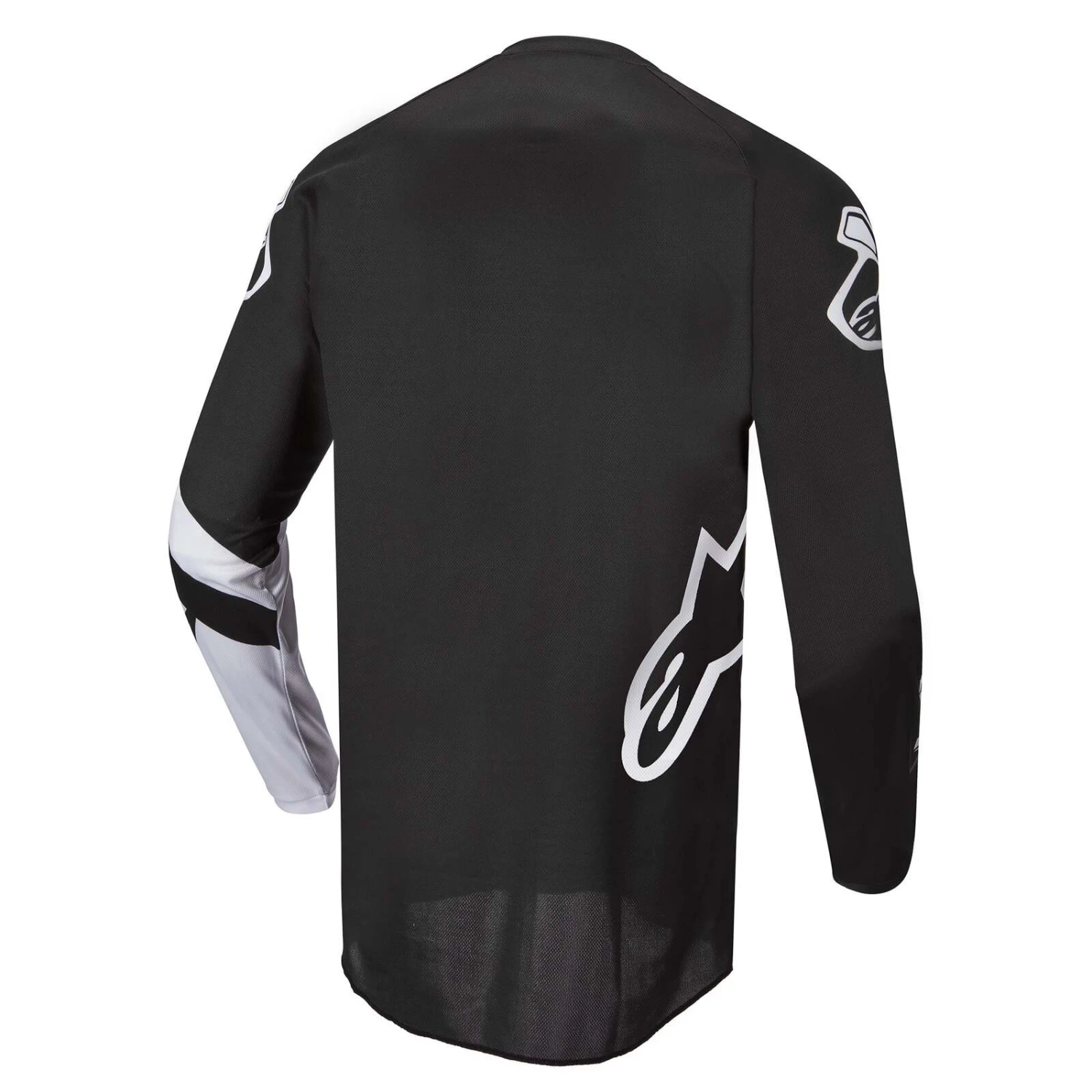 Alpinestars 2022 Fluid Chaser Black/White Jersey 2 Alpinestars 2022 Fluid Chaser Black/White Jersey - Image 2