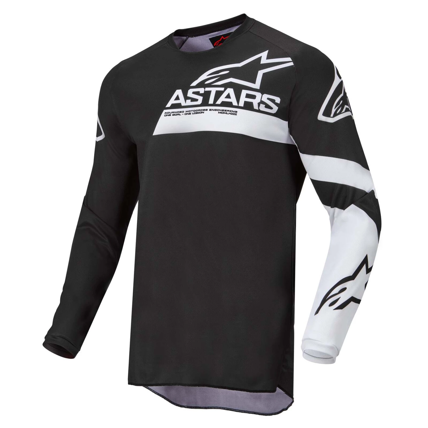 Alpinestars 2022 Fluid Chaser Black/White Jersey 1 Alpinestars 2022 Fluid Chaser Black/White Jersey