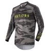 Alpinestars 2022 Racer Tactical Black/Grey Camo/Fluro Yellow Youth Jersey