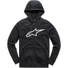 Alpinestars Ageless ii Black/White Zip-Up Hoodie