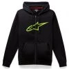 Alpinestars Ageless II Zip Black/Green Hoodie