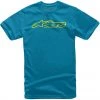 Alpinestars Blaze Turquoise/Fluro Yellow Kids Tee