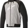 Alpinestars Chrome Sports Melange Grey/Black Textile Hoodie Jacket