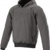 Alpinestars Ageless Aramid Lined Gray Melange Textile Hoodie Jacket