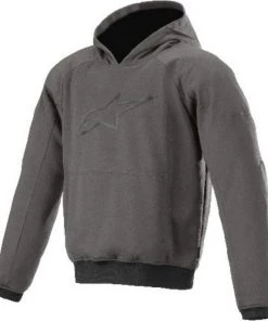 Alpinestars Ageless Aramid Lined Gray Melange Textile Hoodie Jacket
