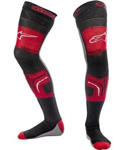 Alpinestars Knee Brace Red/Black/Grey Socks