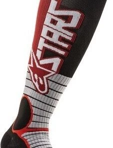 Alpinestars MX Pro Red/Burgundy/Black Socks