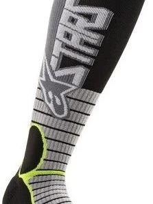 Alpinestars MX Pro Cool Grey/Fluro Yellow Socks