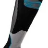 Alpinestars MX Plus 1 Black/Cyan Socks