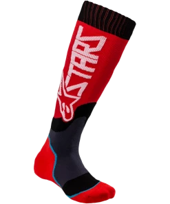 Alpinestars MX Plus 2 Red/Black Youth Socks