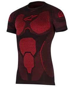 Alpinestars Ride Tech Black/Red Short Sleeve Summer Top