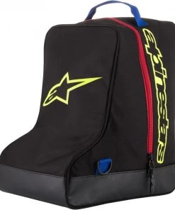 Alpinestars Black/Fluro Yellow/Blue/Red Boot Bag (43 x 37 x 26cm)