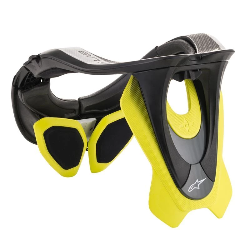 Alpinestars BNS Tech 2 Black/Fluro Yellow Neck Brace 2 Alpinestars BNS Tech 2 Black/Fluro Yellow Neck Brace - Image 2