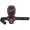 Alpinestars Nucleon KR-R Cell Black/Red Back Protectors