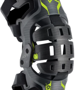 Alpinestars Bionic 5S Black/Anthracite/Fluro Yellow Youth Knee Brace Set